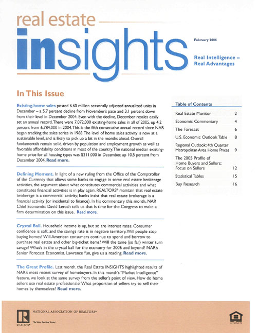 Title details for Real Estate Insights by NATIONAL ASSOCIATION OF REALTORS® - Available